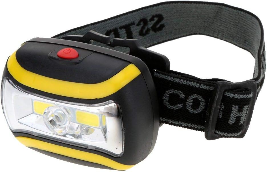 Generic COB Head Lamp Ultra Bright 3W LED Head Lamp Portable Camping Headlights for Outdoor Activities Black Practical and Popular Durable and Fashion image 2