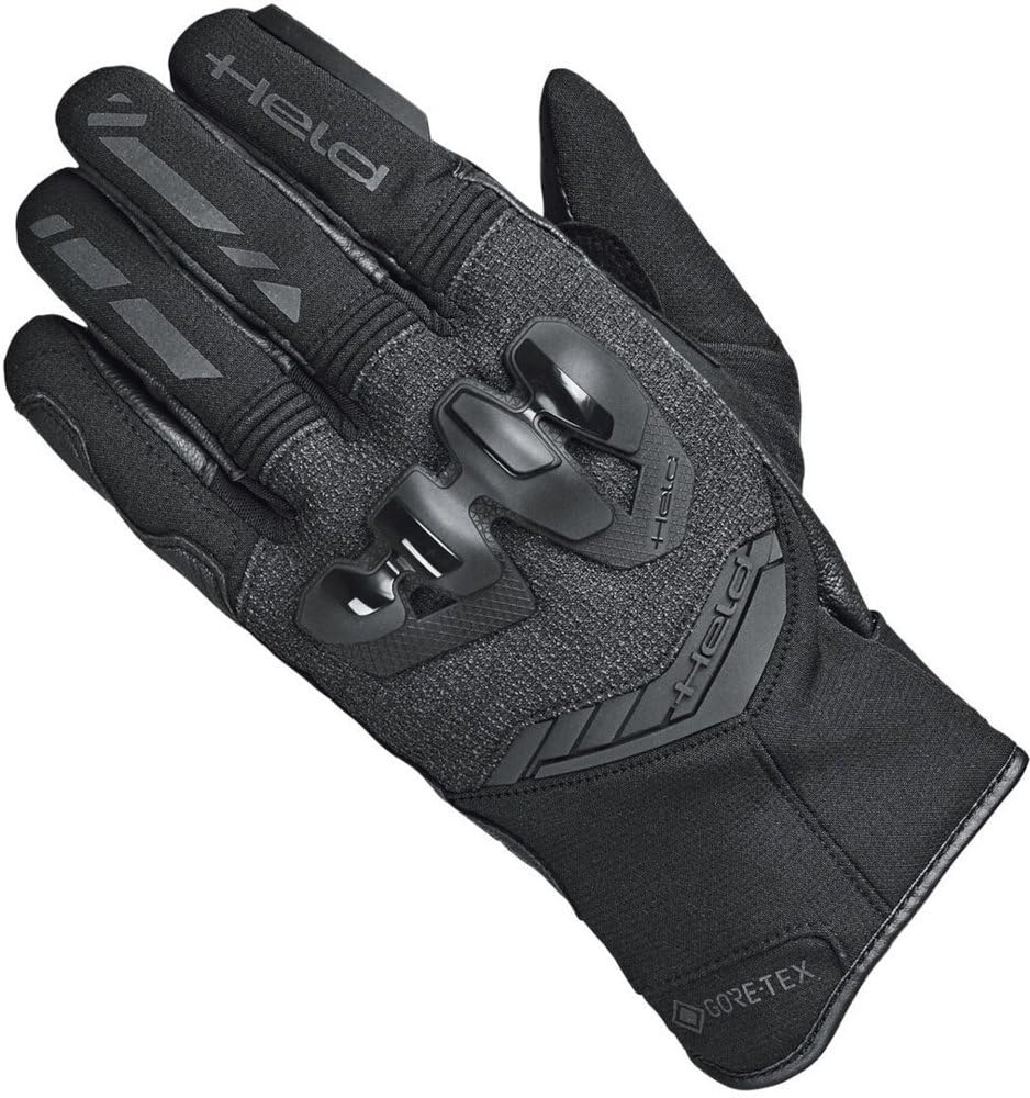 Held Gavia 2in1 Gore-Tex wasserdichte Damskie rękawice motocyklowe, czarny, 8
