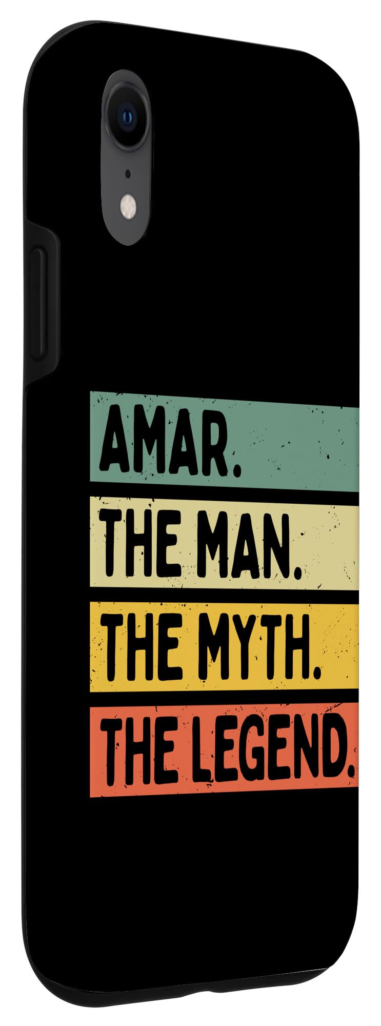 iPhone XR Amar The Man The Myth The Legend Funny Personalized Quote Case - Image 3