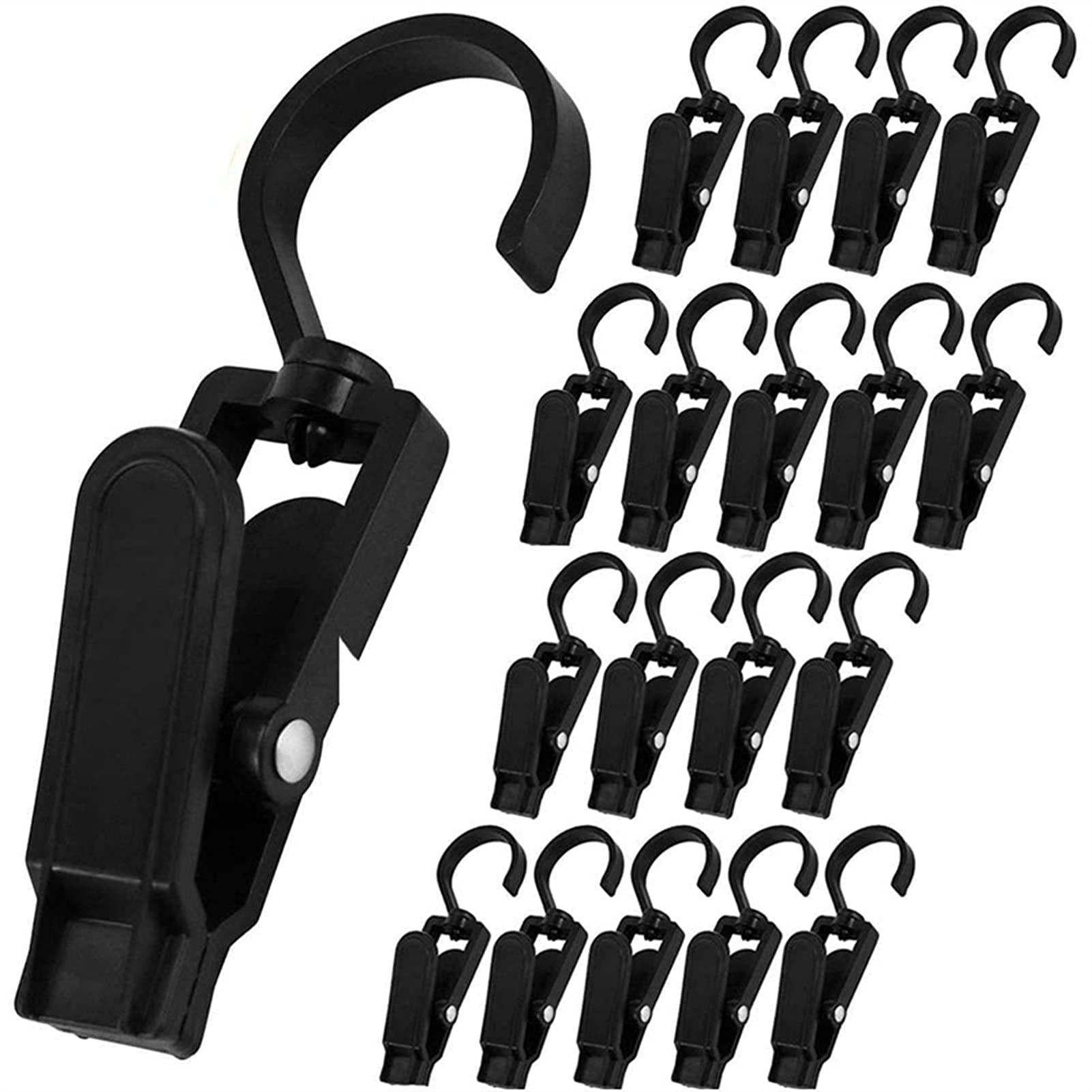 20/5pcs Clip per bucato in plastica Mollette antivento Reggiseno portatile Calzini Gancio Gancio Trapunta Abbigliamento Clip Ganci appesi Molletta per vesti  15