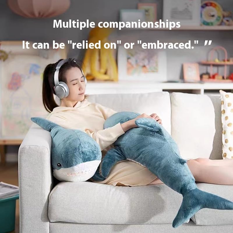JULAN Giant Shark Plush Toy - Image 4