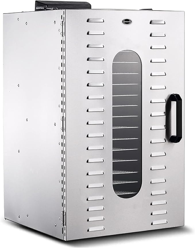 Iproods Food Dehydrator Machine 20 Stainless Steel Trays, Large