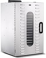 Iproods Food Dehydrator 20 Stainless Steel Trays, Food Dryer Machine for Fruit, Vegetables and Meat, with 86 ℉ - 194 ℉...