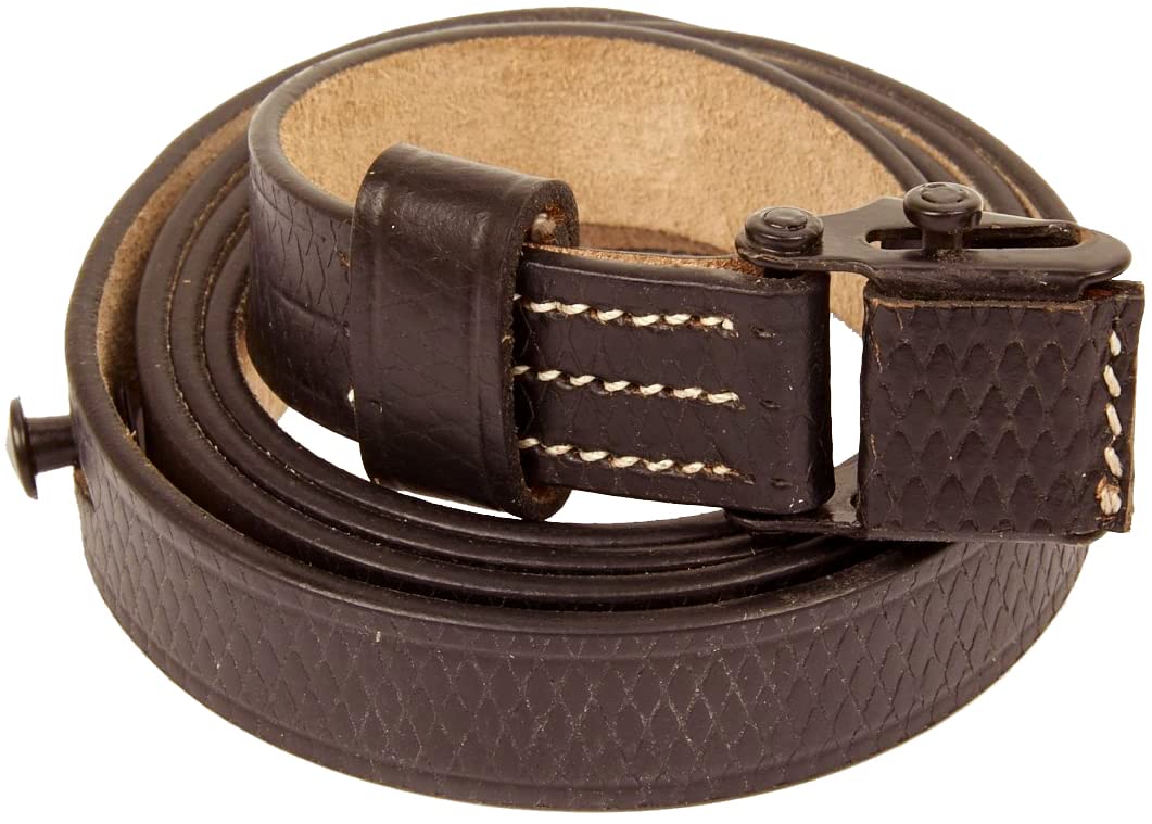 CALYX German WWII MP 40 SMG Leather Sling- MP40, MP-40, MP 38 World War Reproduction