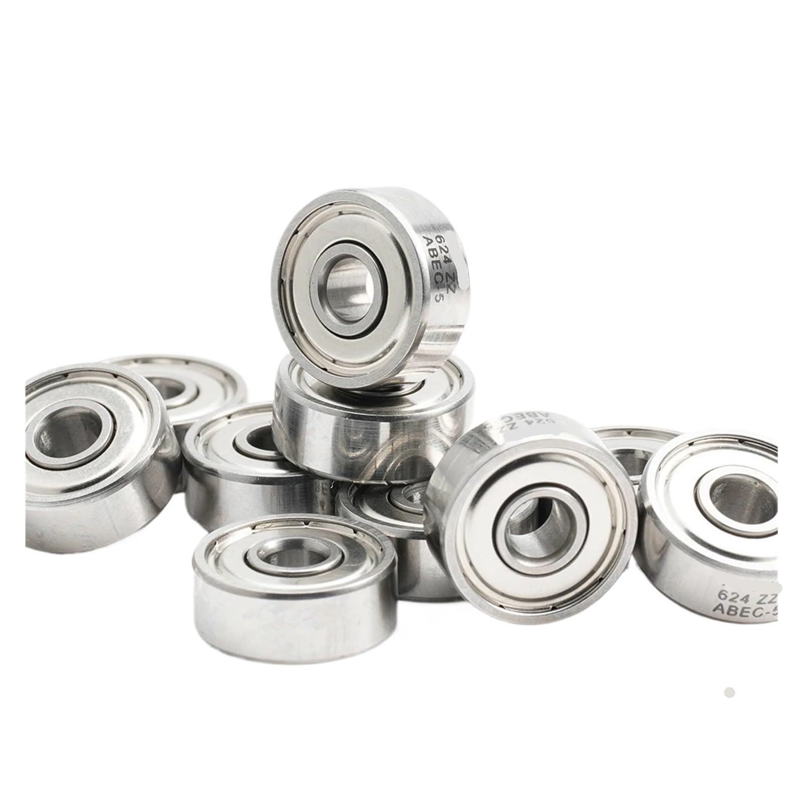 Abgedichtete Lager, 624ZZ Lager ABEC-5 10PCS 4x13x5 Mm Draht Schneiden Maschine Miniatur 624-2Z Kugellager 624 ZZ EMQ Z3V3 Qualität