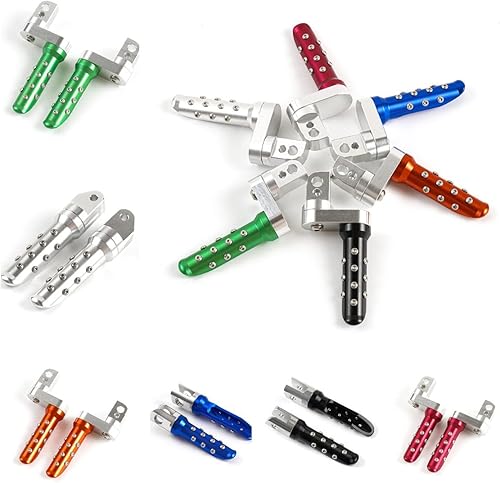 Miniatura 6 de Clavijas de pie delantero de extensión CNC de 0.78 pulgadas, clavijas de pie delanteras elevadoras para Yamaha YZF-R1 2000-2003, YZF1000 R1