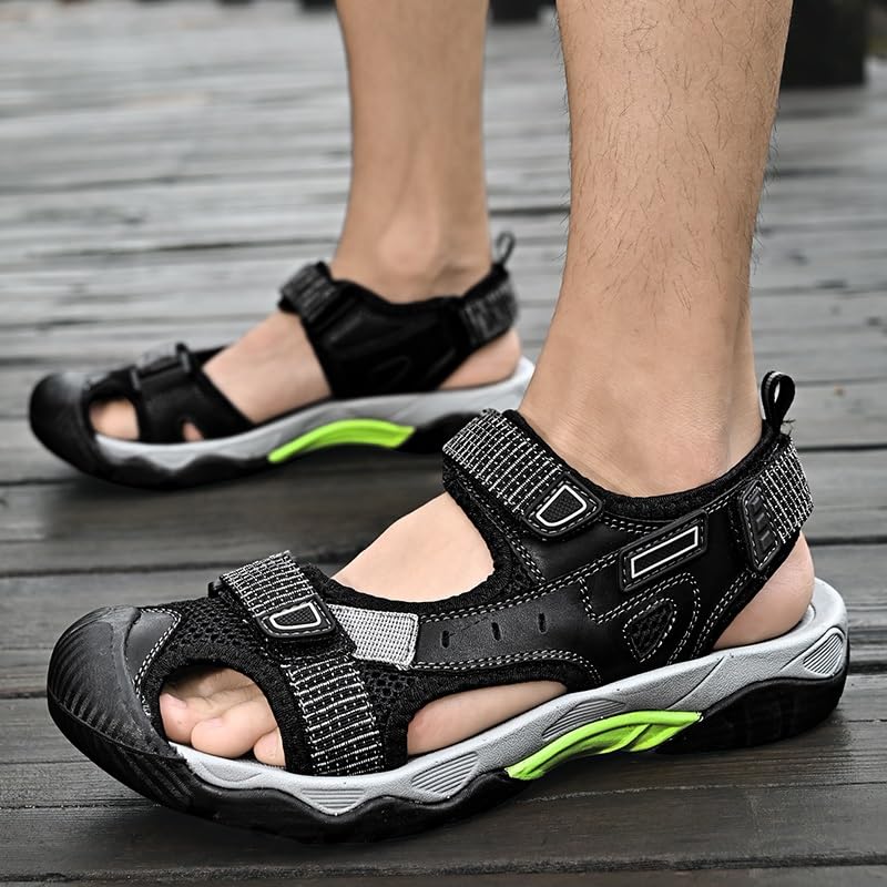 Men's Beach Sandals Men's Sandals Outdoor Casual Shoes Wading Sandals Flat Sneakers4