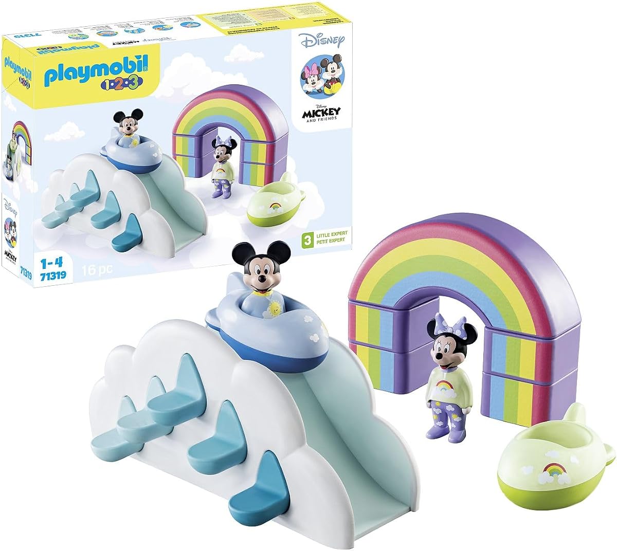 1.2.3 y Disney: Hogar en la nube de Mickey y Minnie
