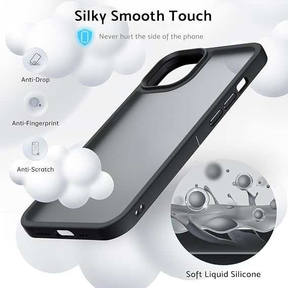 Phone Case for Oppo Find X8 + 1 X Tempered Glass Screen Protector, Black Ultra-Thin Soft TPU Silicone Shell Shockproof Protection Cover for Oppo Find X8 (6.59) - XV22