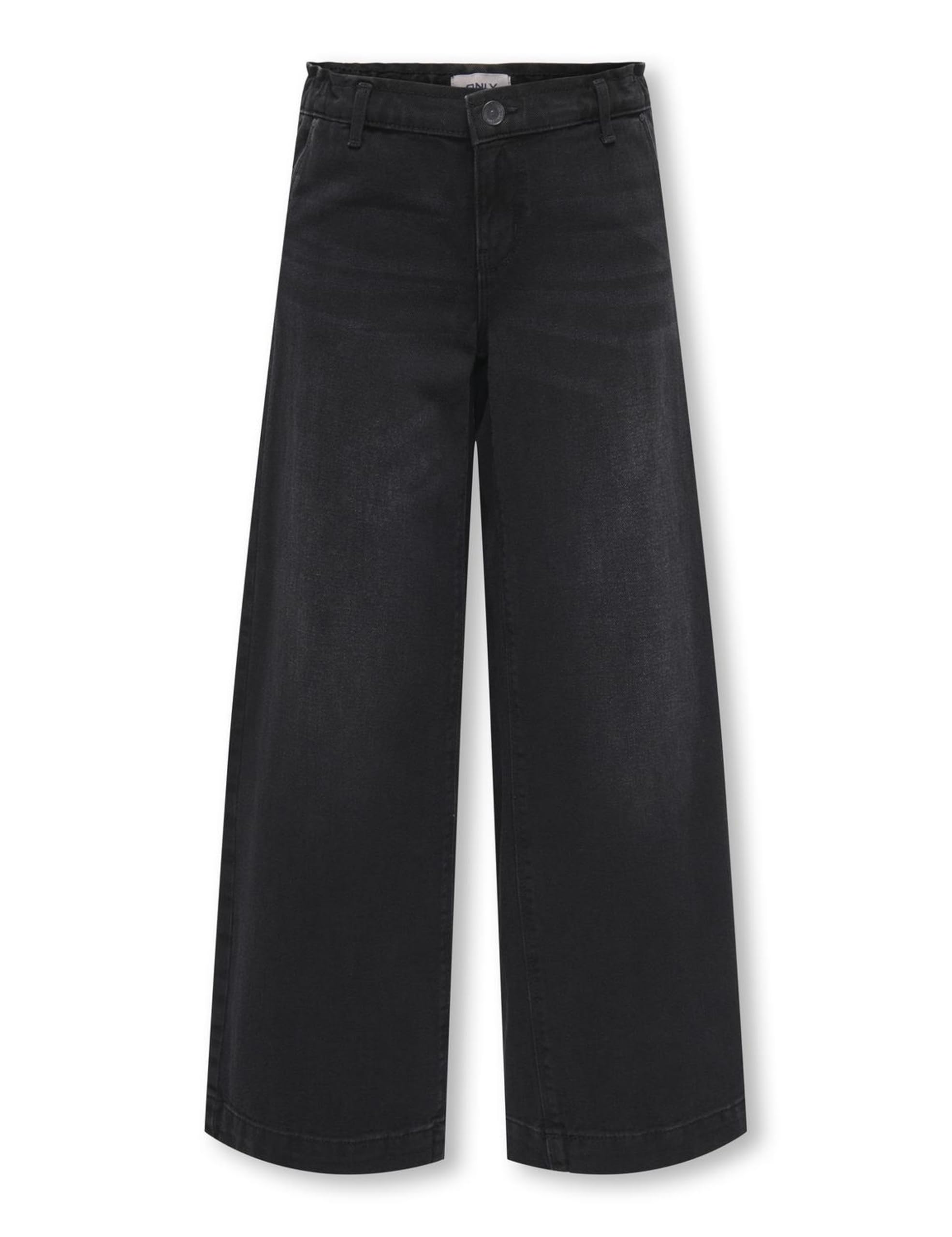 ONLY KIDS Girls KOGCOMET Wide DNM PIM528 NOOS Pants, Washed Black, 134