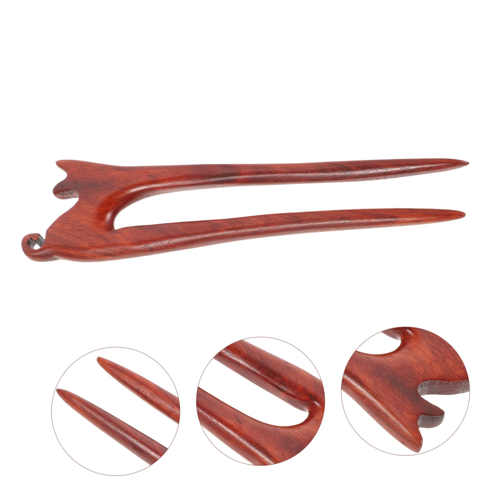 Healeved 3piezas Horquilla De Madera Vintage Diseño De Gato Para Peinados Herramienta De Estilo Para Mujeres y Niñas Para Recogidos y Moños