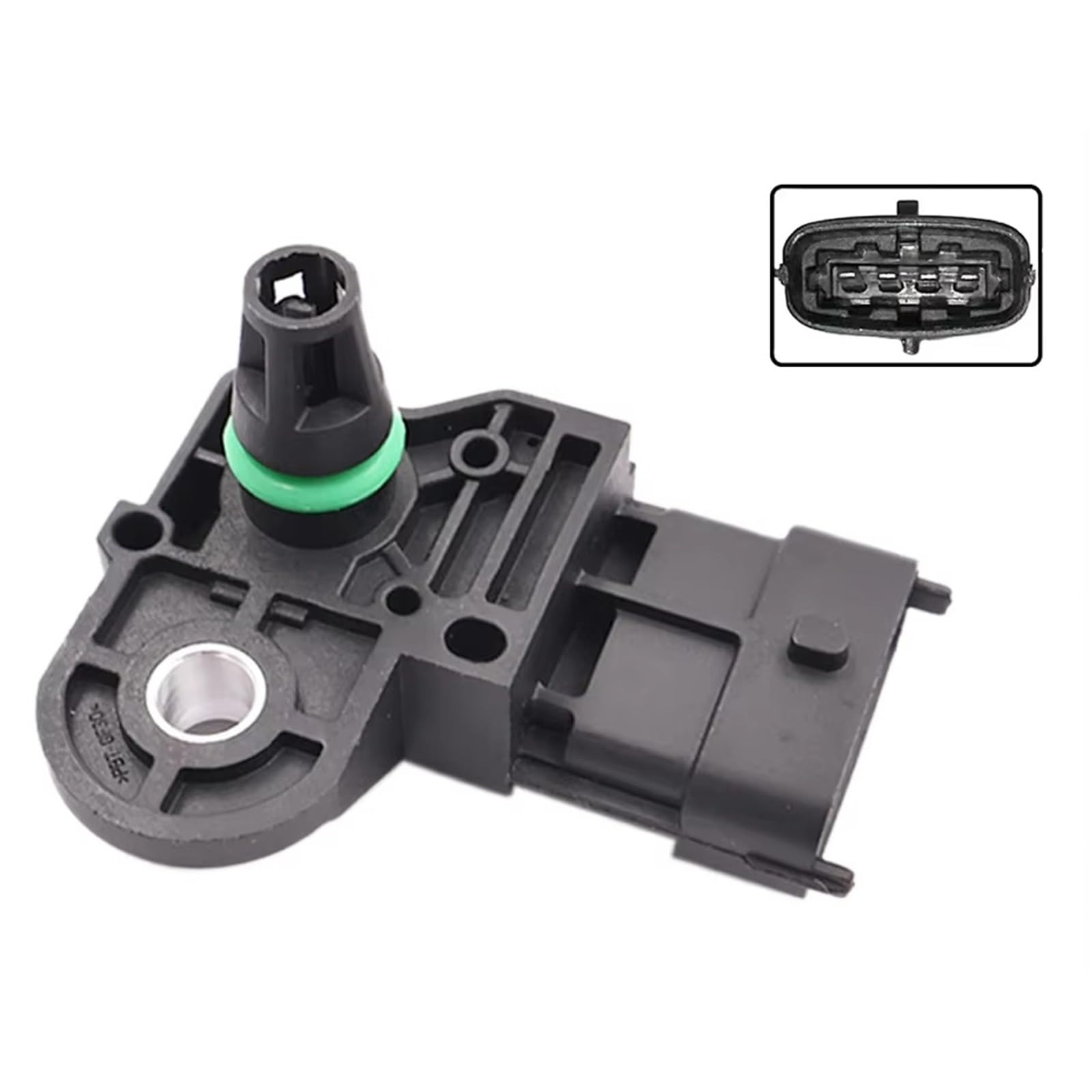 Compatible con Fiat para Punto 2000-2016 para Panda 2009-2012 MAP Sensor de presión del colector admisión 0281002456 0261230373 Sensor Presión Admisión