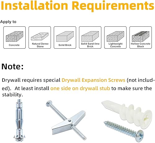 Miniatura 10 de FUKUMARU Cat Hammock Wall Mounted Large Cats Shelf - Modern Beds and Perches - Premium Kitty Furniture for Sleeping Playing Climbing and Lounging -