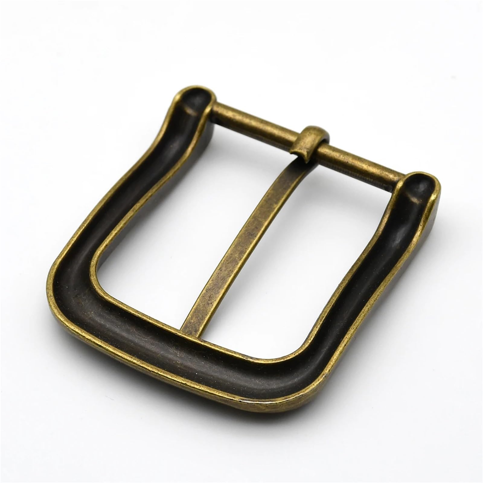 Fibbia for cintura da 10 pezzi for uomo, 40 mm, con spilla in rilievo, testa in pelle, parti artigianali, accessori fai te Per Cinghie