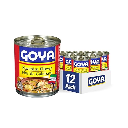 Goya Foods Flor de calabacín, 7 onzas (paquete de 12)