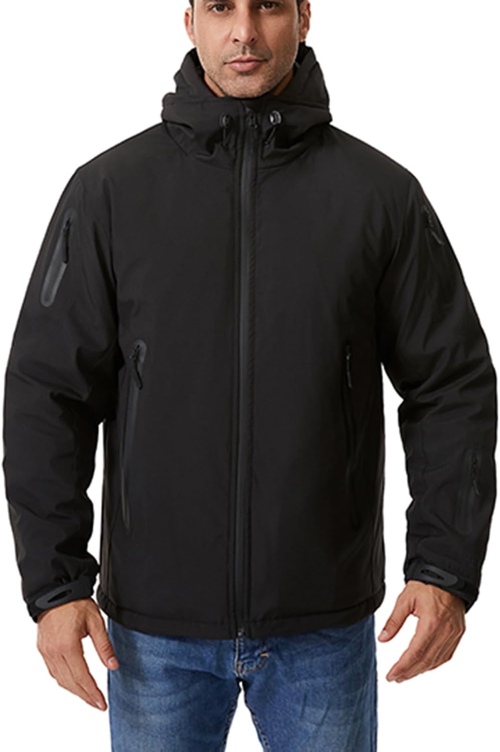 Women's Heated Jacket Versatile Coat Heated Clothing for Hiking Skiing Winter for Outdoor Motorcycle Outwear