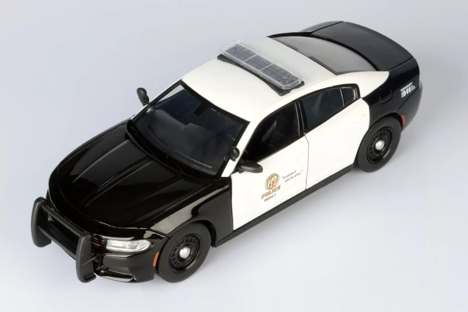 LEDカスタムパトカー 1/18 LAPD/ ロサンゼルス市警 Amazon | Motormax 2023 Dodge Charger Pursuit パトカー LAPD