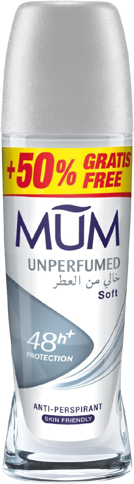 Mum Mum Unperfumed Roll On Deodorant 50ml