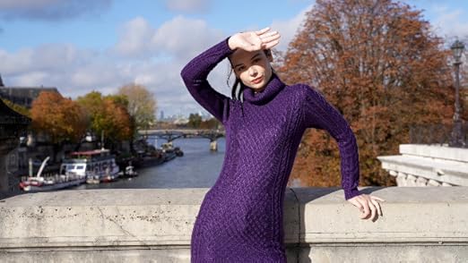 Amazon.com: v28 Sweaters for Women Long Sleeve Soft Knitted Cable