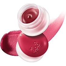 COLORKEY Bouncy Multi-Purpose Mud, Lip Tint, cheek, Moist Fit Without Stickiness, non-sticky, Creamy Soft Texture,Smudge-Proof Q06-Velvet Cake, 4.5g