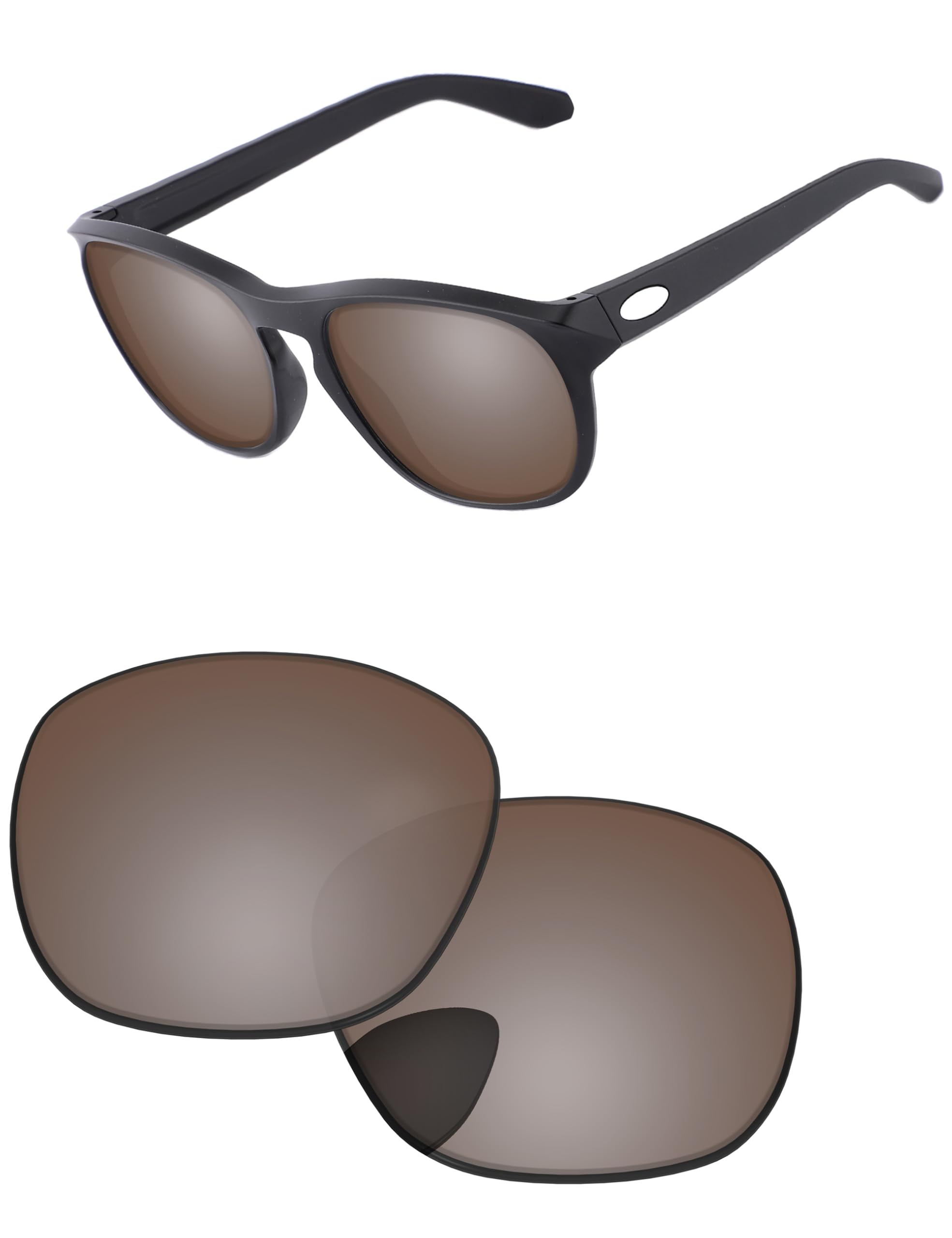 Replacement Lenses for Oakley Manorburn OO9479 56mm Sunglass - Precision Fit, UV Block &amp; Impact Resistant