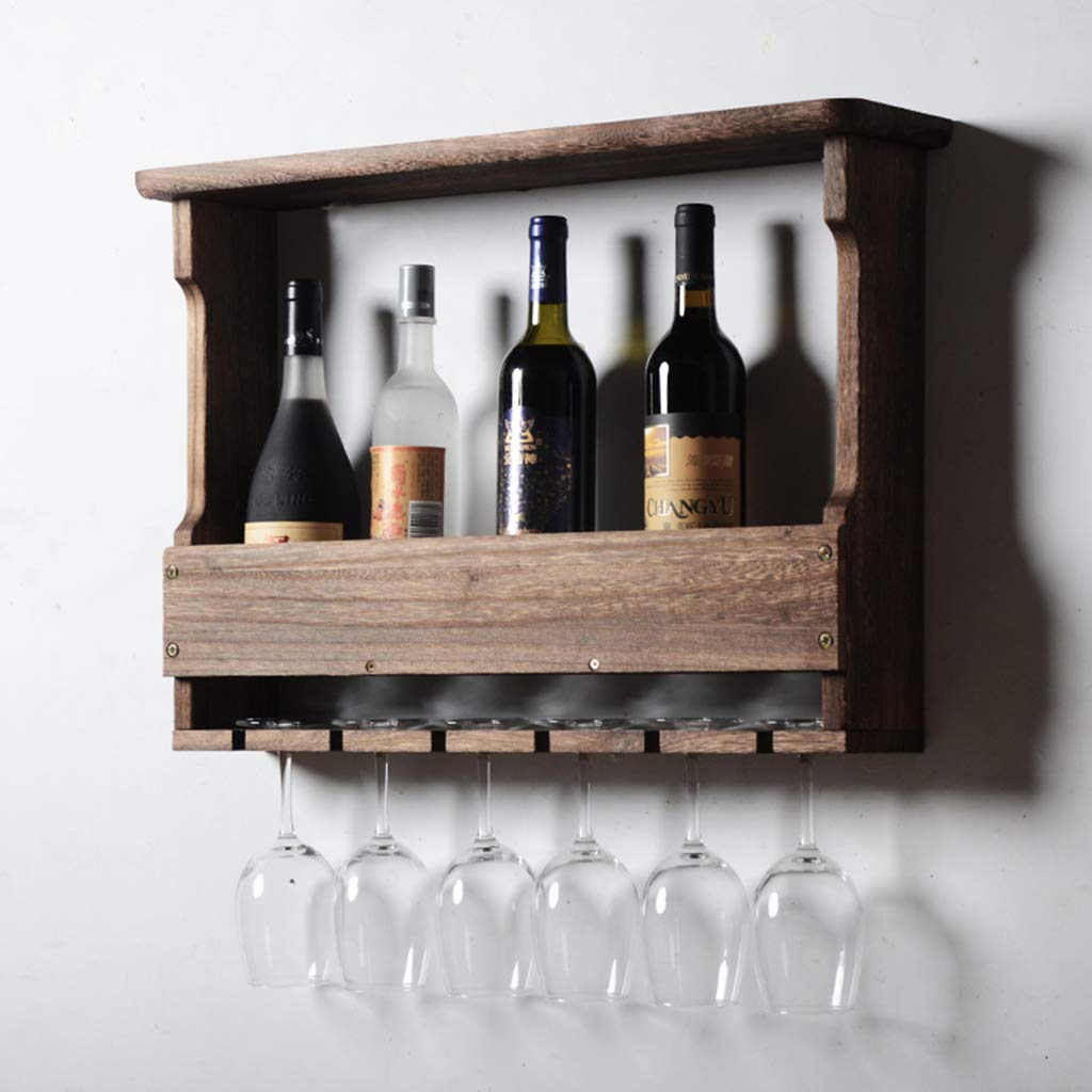 Porte-bouteilles à vin rustique JATIBOSH : le cadeau idéal pour amateurs de déco vintage