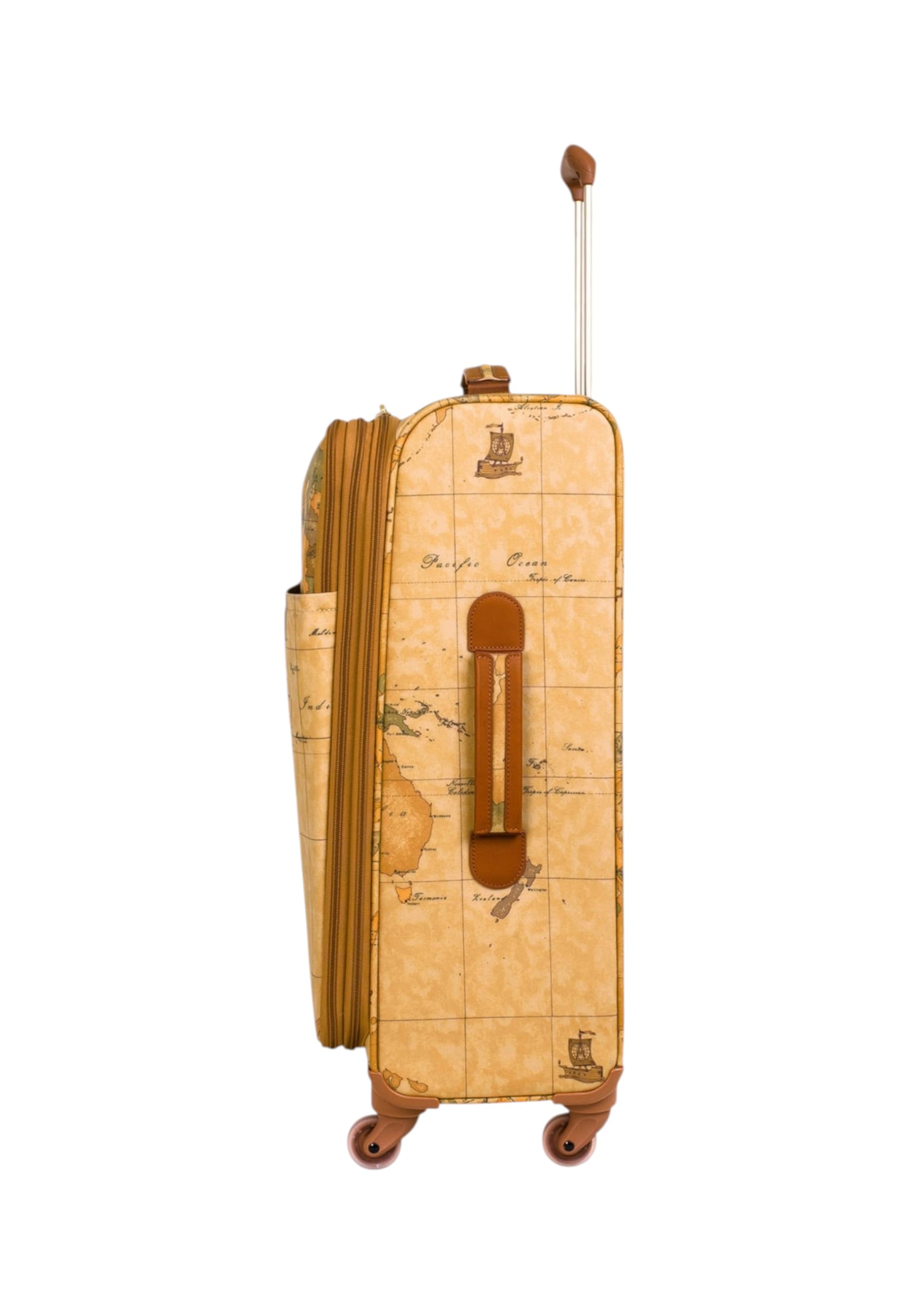Alviero Martini Unisex Trolley Medio BVG5116000 Cotone Beige Taglia Unica