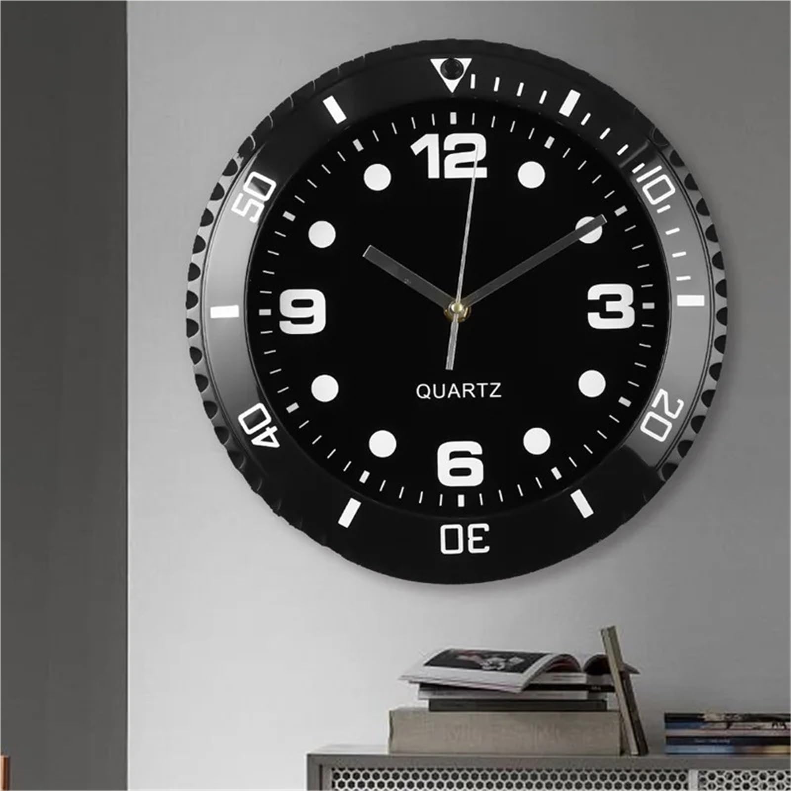 Orologio da parete Nuovo orologio da parete creativo di lusso Design moderno Orologio arte della digitale grandi dimensioni for la casa reloj de pared(30cm B2)