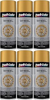 Duplicolor High Performance Matte Gold Wheel Paint (12 oz) - 6 Pack
