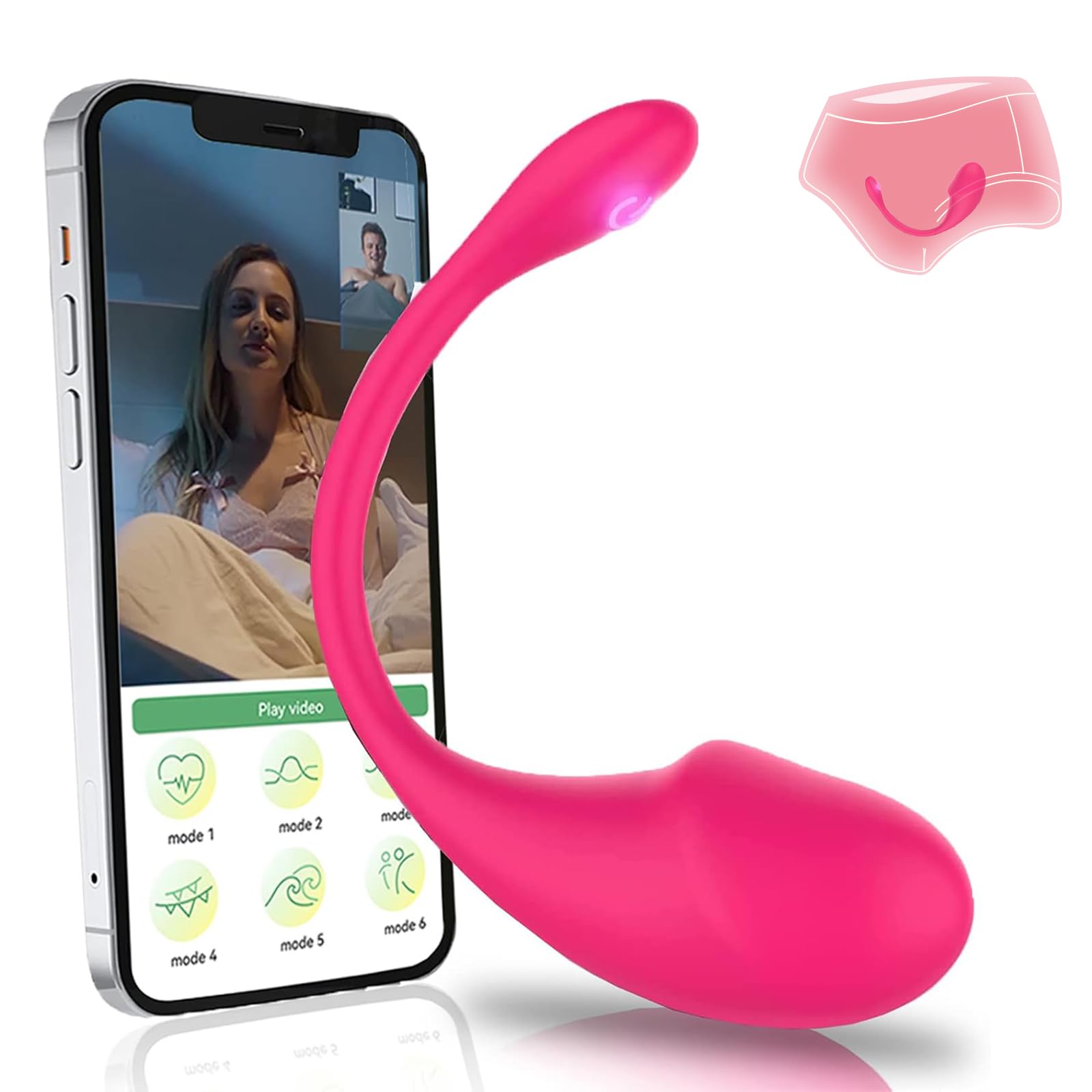 PQKuss Vibrator Prostate Stimulator Silicone with App Control Vibrators 10  Vibration Modes, Plug G-Spot Stimulator Sex Toy for Men, Women (Pink-App) :  Amazon.de: Health & Personal Care