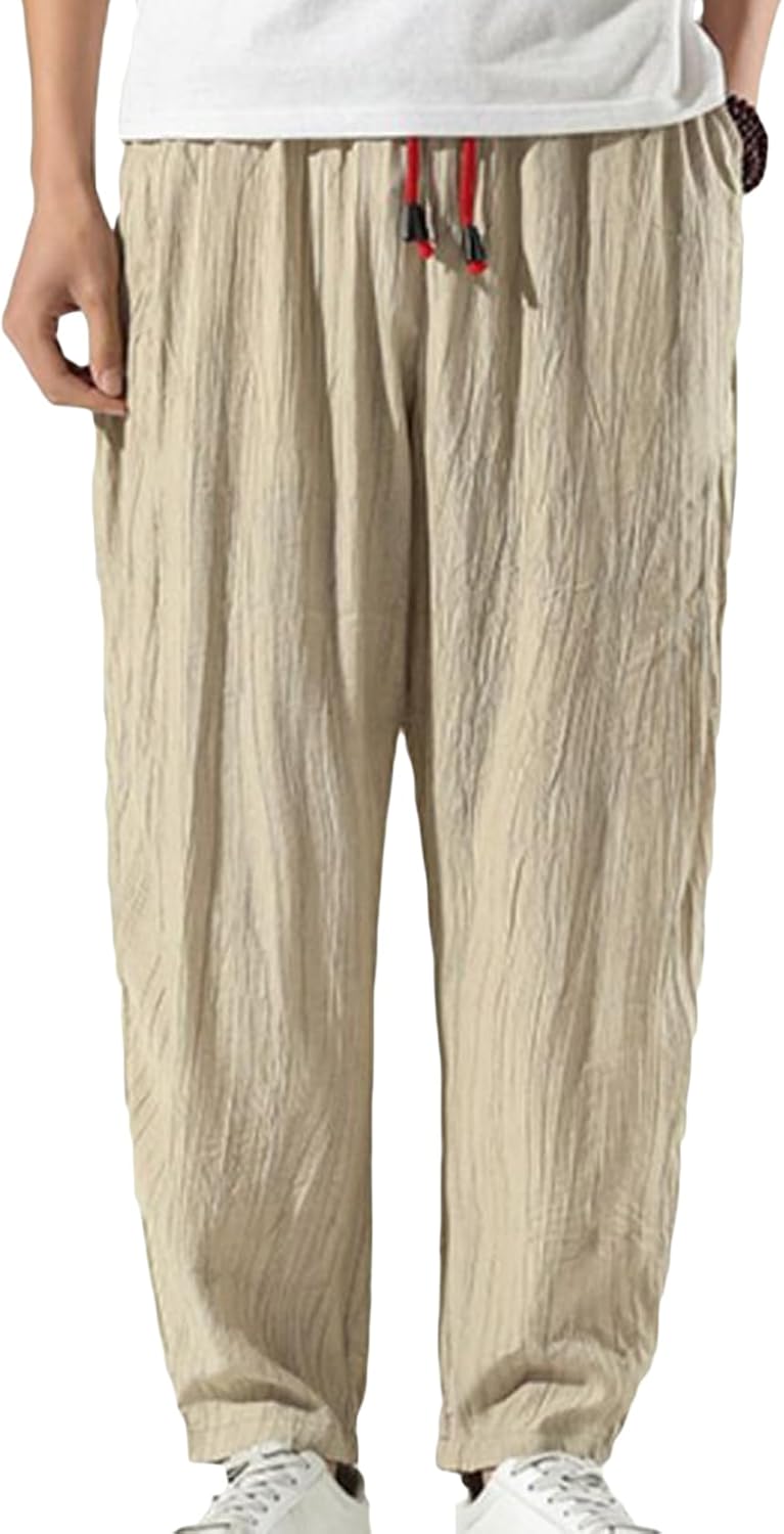 [Donahutt03] ブラック スウェットパンツ メンズ ワイドパンツ イージーパンツ ボトムズ ワイド ウエストゴム紐 ロング