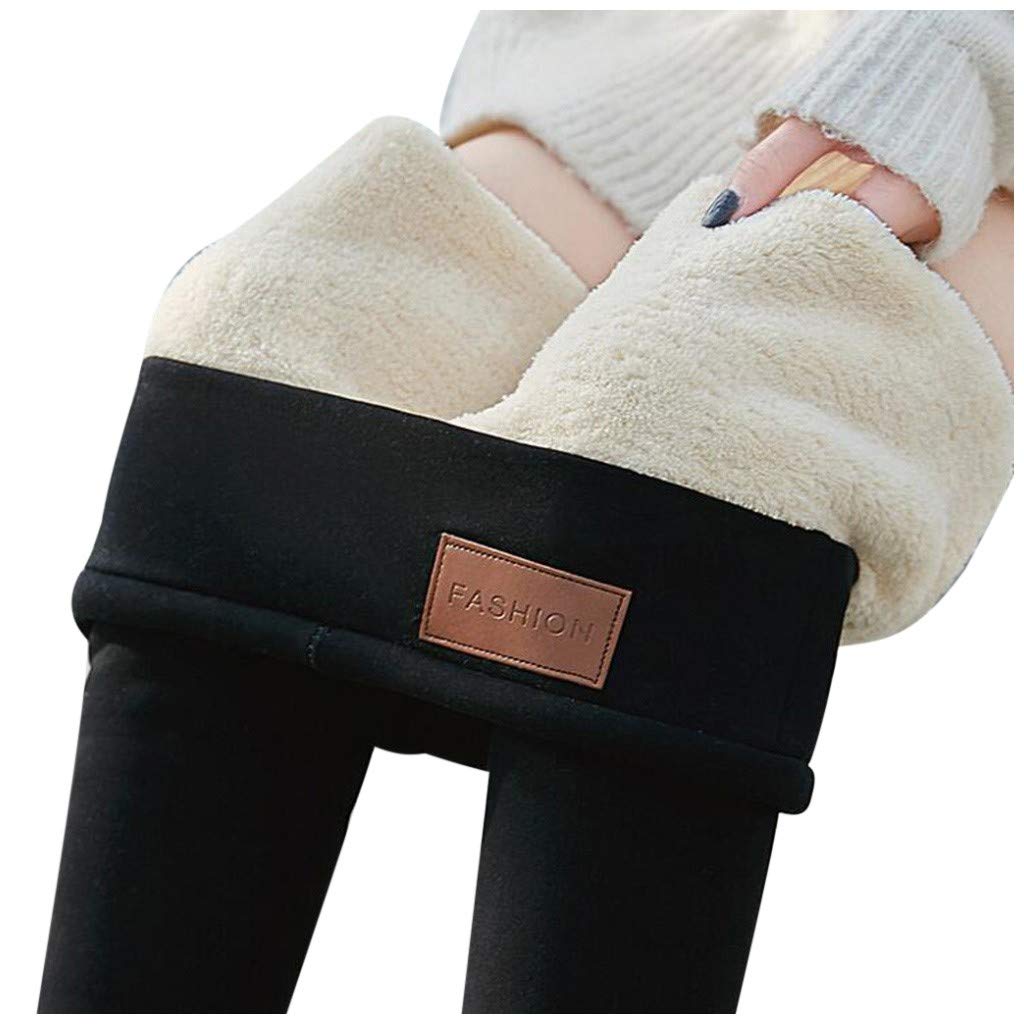 Legging opaque chaud molletonné isolant pour rester active tout l'hiver - 8