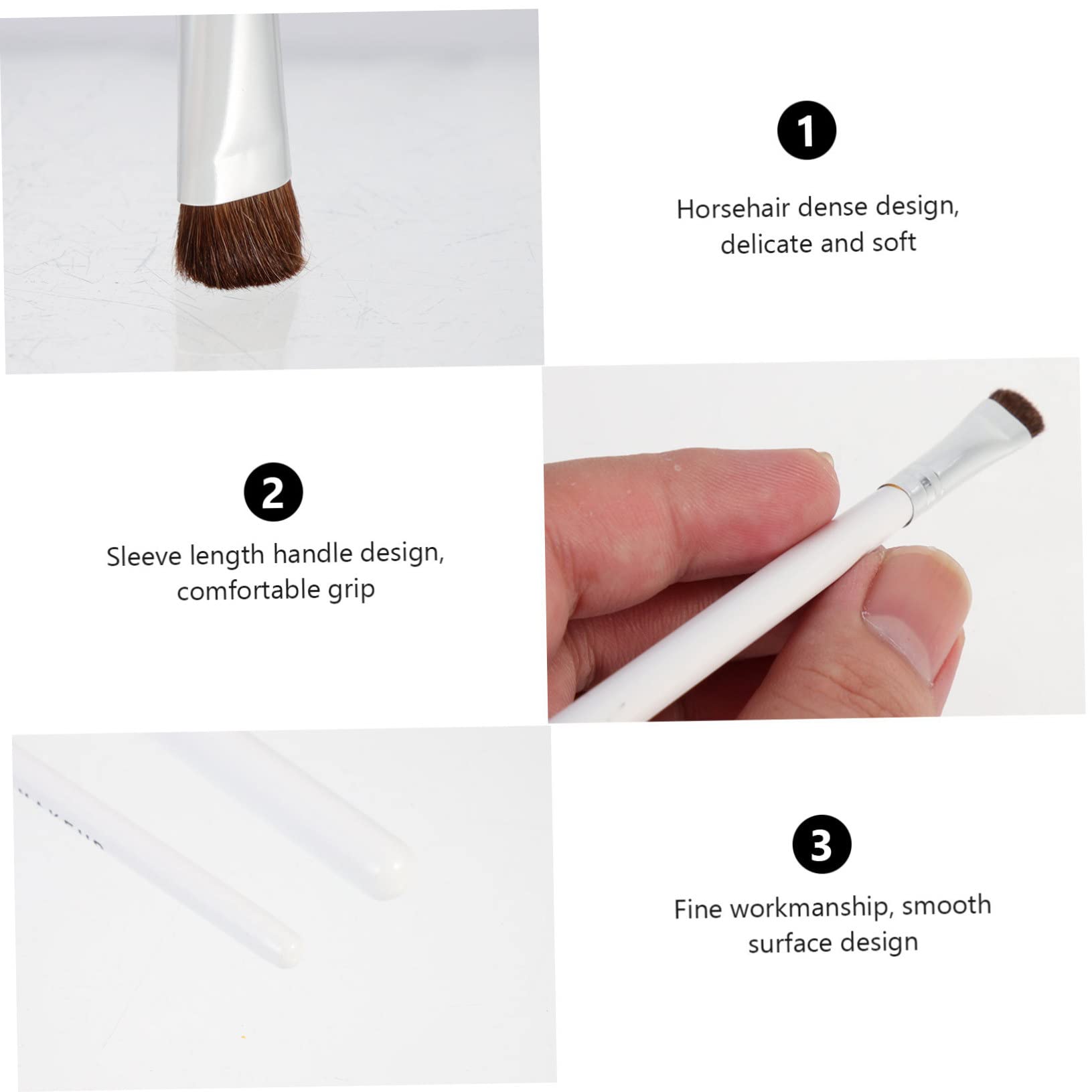 MAGICLULU 21 Piezas Juego Brochas Para Sombras Ojos Aplicadores Maquillaje Brocha Maquillaje Para Mujer Cepillar Cepillo Herramientas Mezcla Aluminio Perder