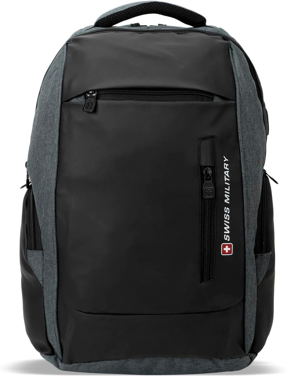 JACKPOT 26L Laptop Backpack for Men & Women with Rain Cover & USB Charging Port, Anti-Theft Design Fits Upto 15.6 Inch Laptop Compartment, Multiple Pockets, Water Resistant