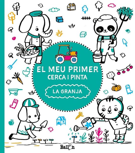 Portada de El meu primer cerca i pinta - La granja
