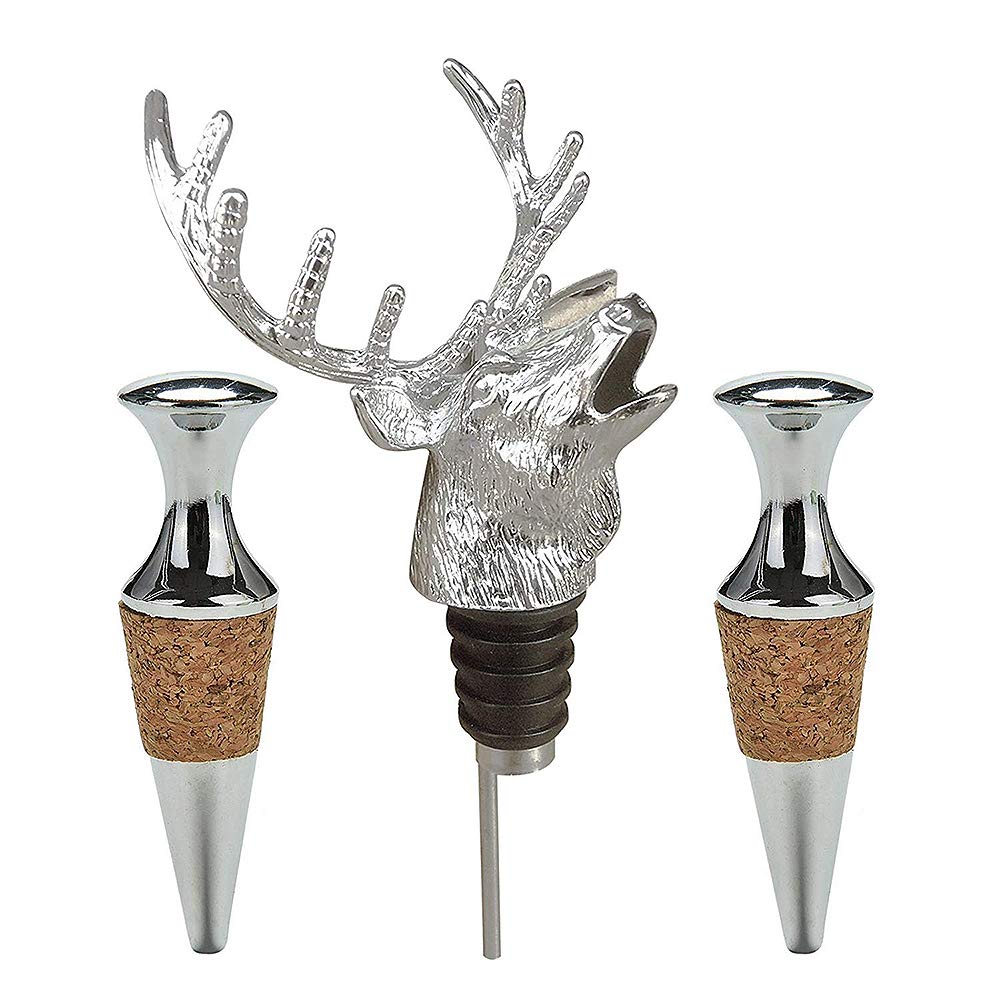 Bec Verseur à Vin En Forme De Tête De Cerf, Bec Verseur De Bouteille, Bec Verseur