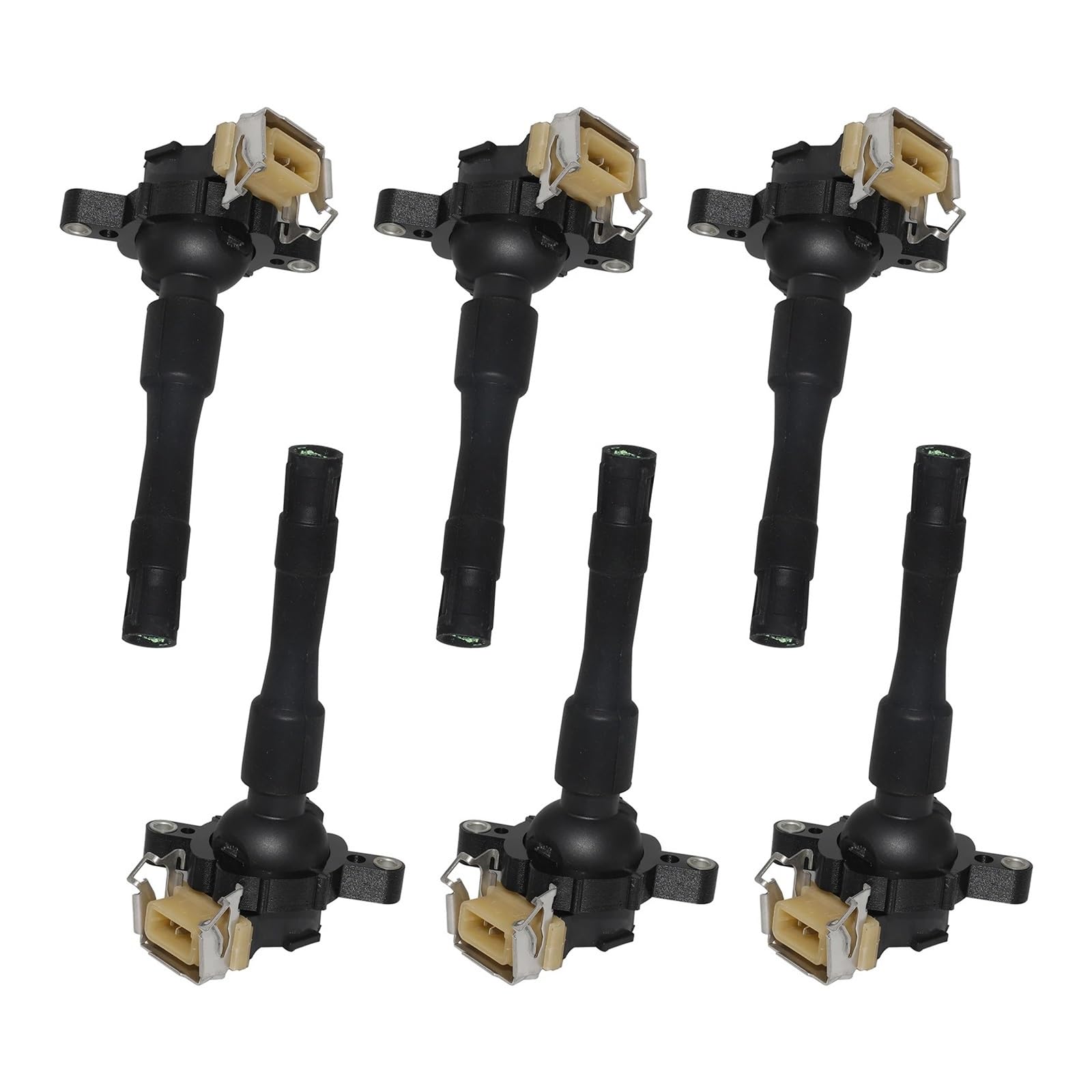 Amazon.co.jp: 6PCS イグニッションコイル 12131703228 UF300 BMW E38 