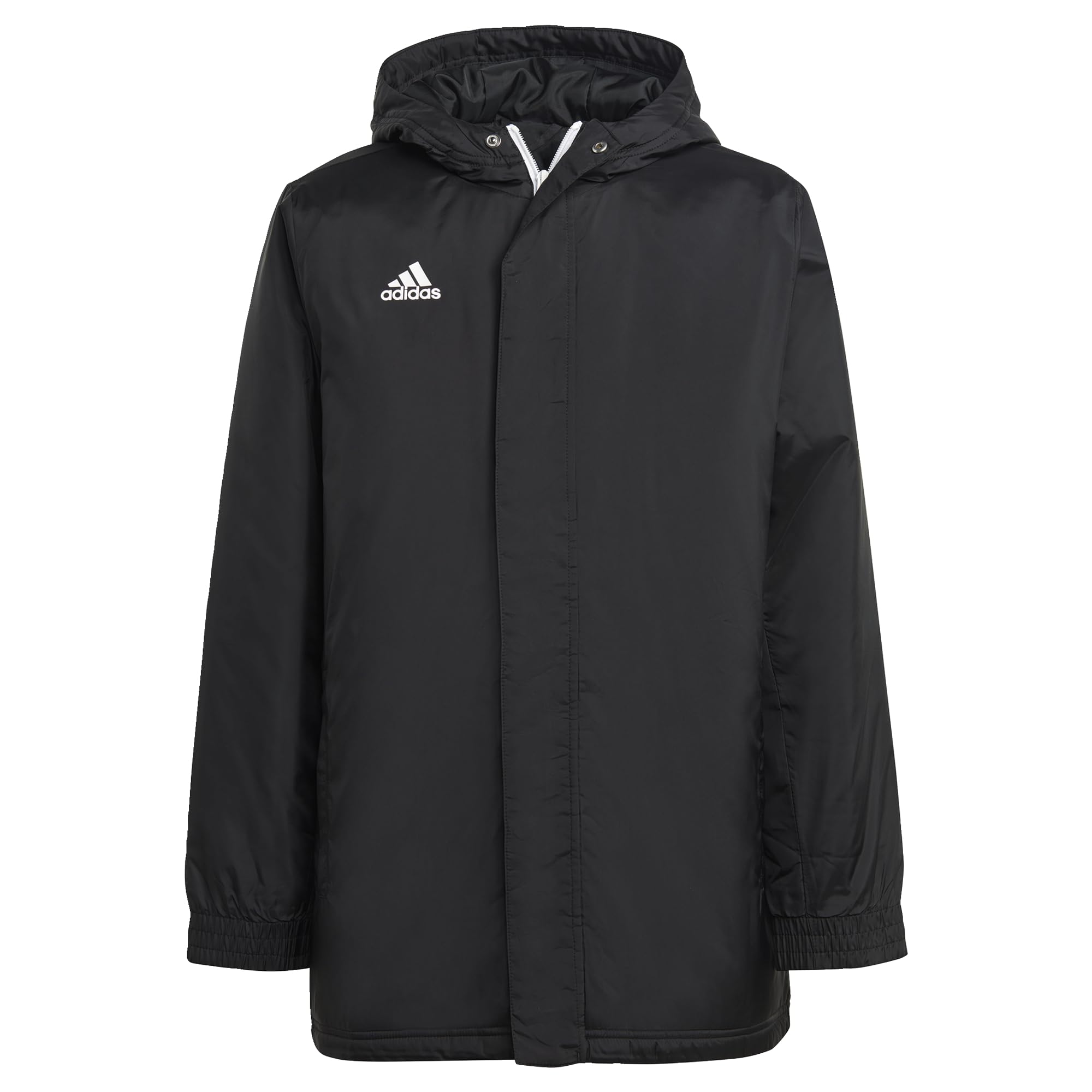 adidas Unisex niños Entrada 22 Stadium Jacket, Black, 5-6 Years
