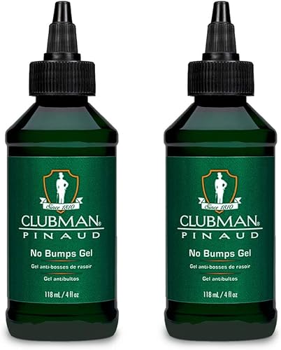 Clubman Pinaud Shave Gel No Bumps After Shave for Men Sensitive Skin 4 oz 2 pack