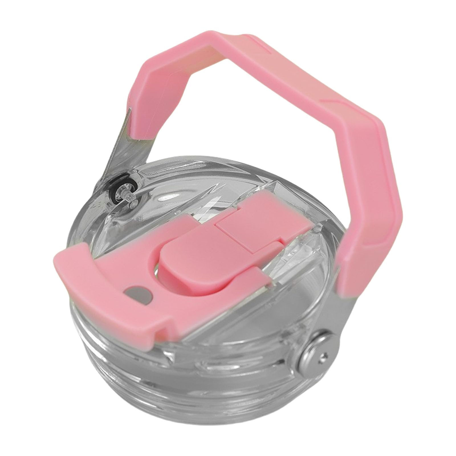 Multifunctional Cup Lid with Handle Spill Proof Covers for 30oz Tumblers Flicks Straw Sealing Bottle Covers Lid