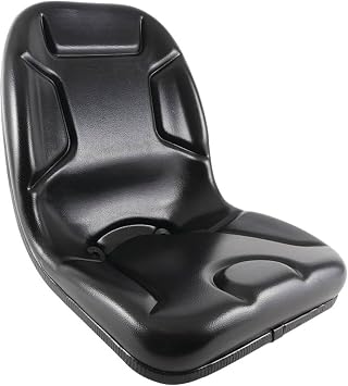 Complete Tractor Seat 3010-0051 Compatible with/Replacement for Kubota B20 Indust/Const, B2100D, B2100E, B2100HSD, B2100HSE, B2150, B2150D, B2150E, B2150HSD, B2100HSE K1253-56100, 530000BK
