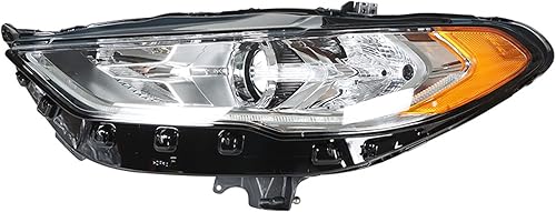 Miniatura 2 de Conjunto de faros delanteros halógenos, proyector lateral del conductor, reemplazo de esquina ámbar para 2017 2018 2019 Fusion FO2502350