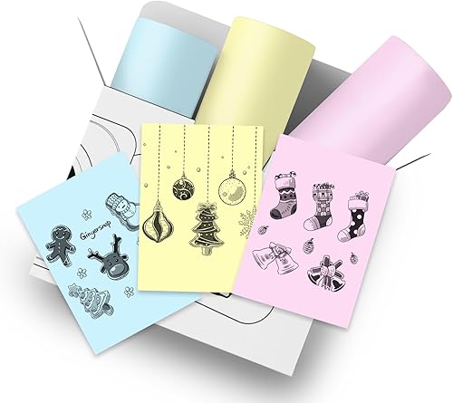 T02 Mini papel térmico para impresora adhesiva, papel blanco no pegajoso M02L, compatible con Memoking, Memoqueen, impresora de bolsillo Phomemo