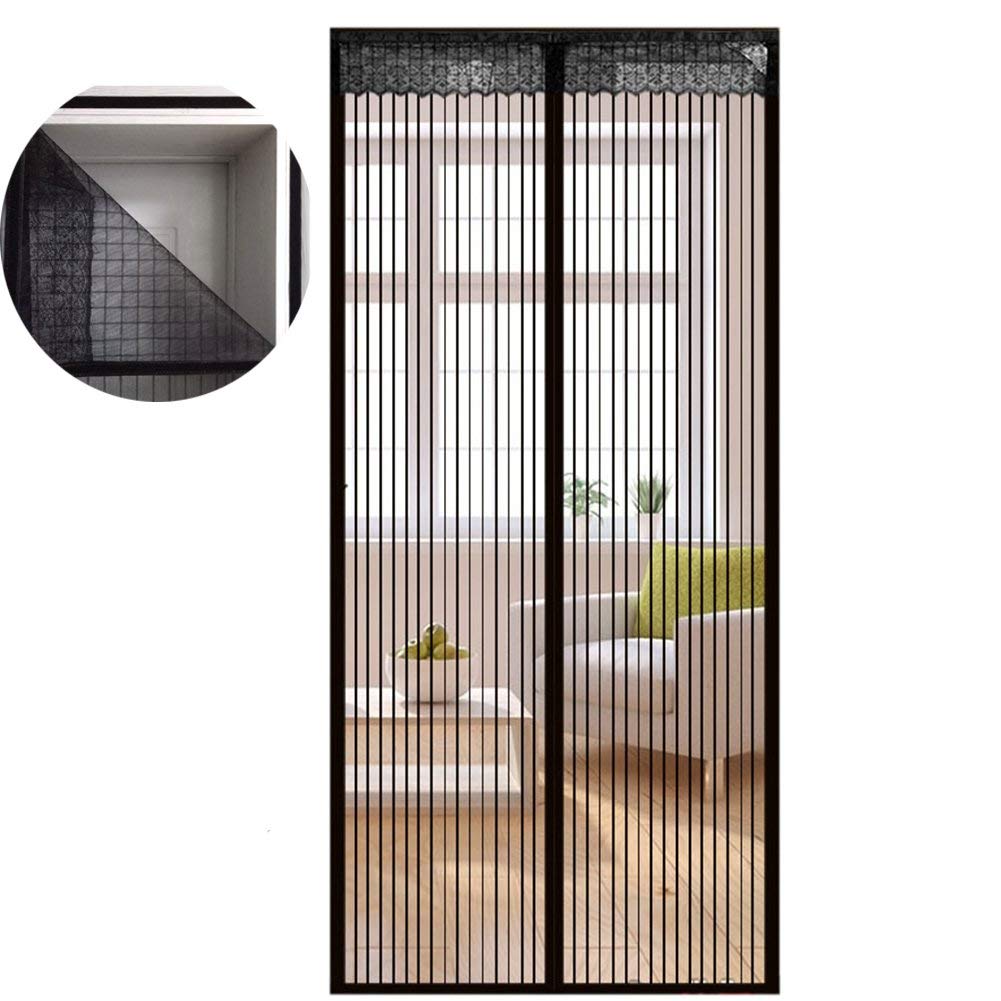 Moustiquaire sur mesure de porte patio pour aérer la maison sans insectes