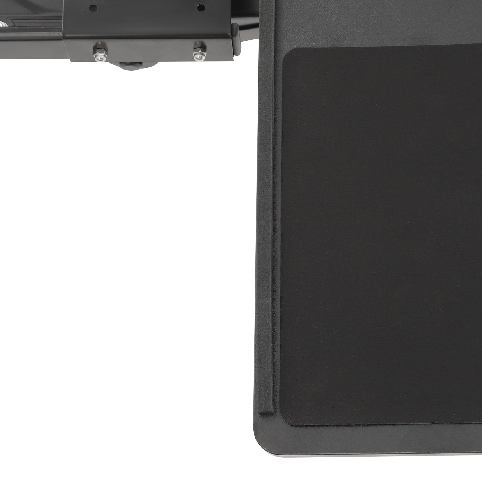 Supporto per tastiera e mouse per scrivania, altezza regolabile 360°, rotazione e inclinazione, portata 25 kg, per posizione di lavoro ergonomica, ufficio, casa, ufficio, casa, ufficio, 65 x 25 cm