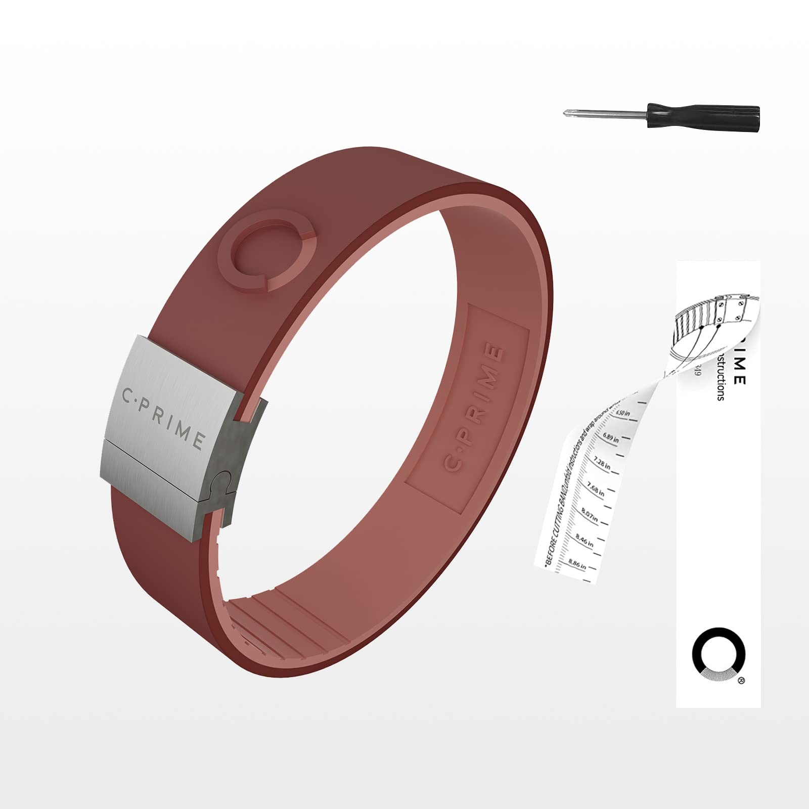 CprimecPRIME Sport Balance Bracelet NEO Thinline, Silicone Energy Bracelet Women Sport Bracelet Wristband Provide Endurance Strength for Sports Yoga