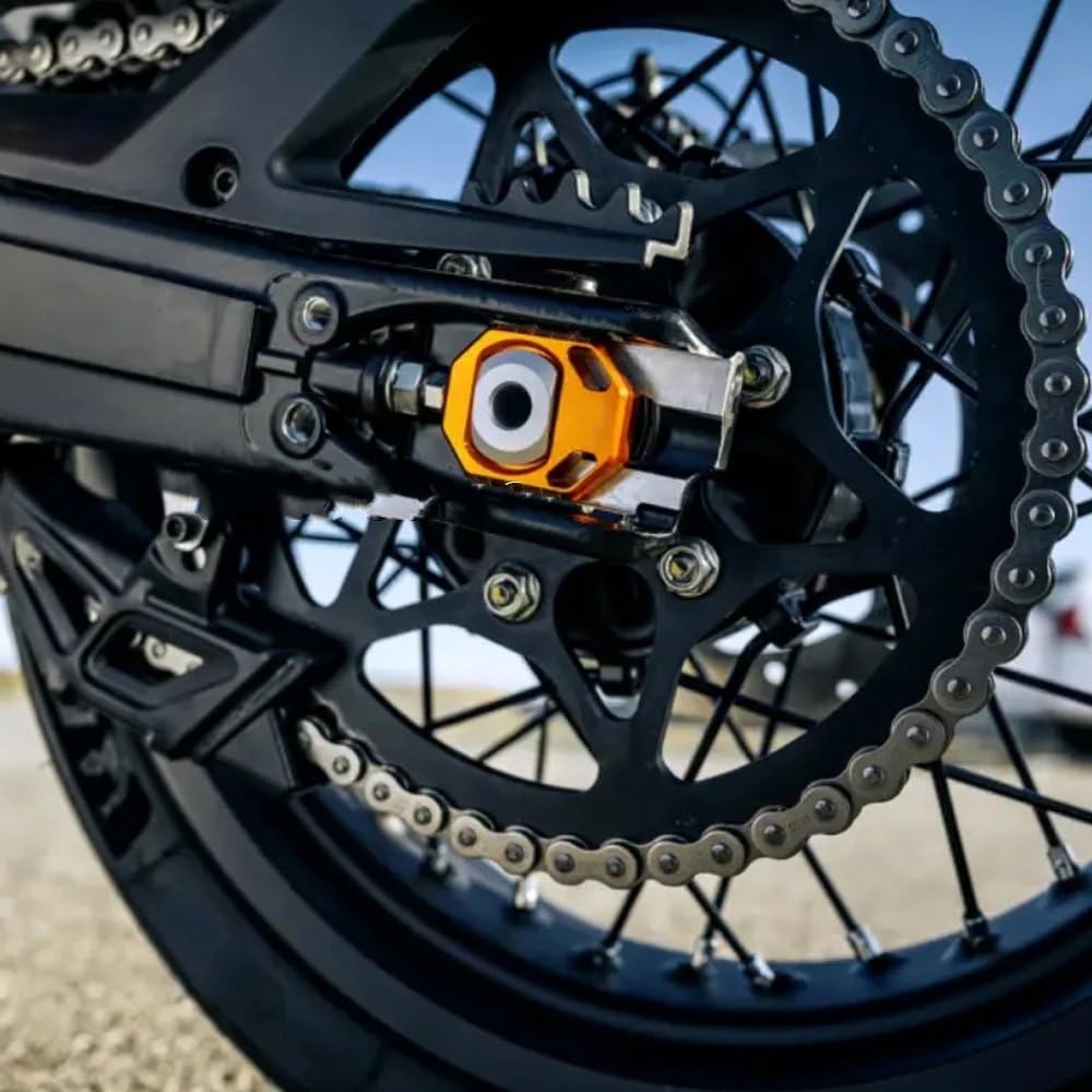 Ochraniacz łańcucha Pasuje do DUKE 125 390 Pasuje do Duke 390 Pasuje do Duke 2024 2025 Blok tylnej osi regulator łańcucha suwaki napinacz Motocyklowego Łańcucha Ochraniacz