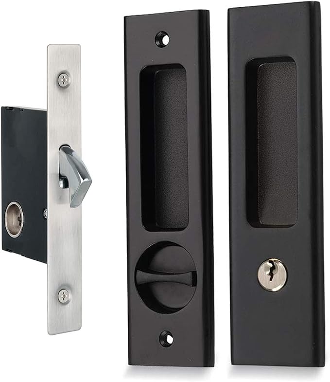 Cerradura Para Puerta De Bolsillo Cuadrada YZMLOL Con Indicador