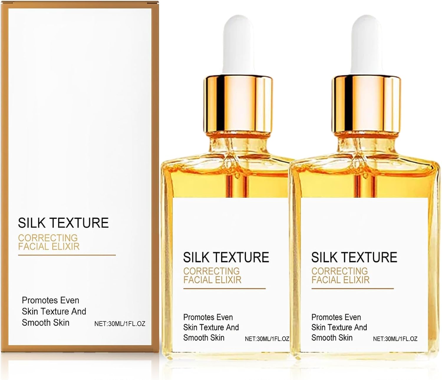 Silk Extract Body Oil with Shea Butter & Coconut Oil | Non-Greasy, Lightweight Moisturiser | Hydrating Skin Oil for Women & Men, 30ml (2)