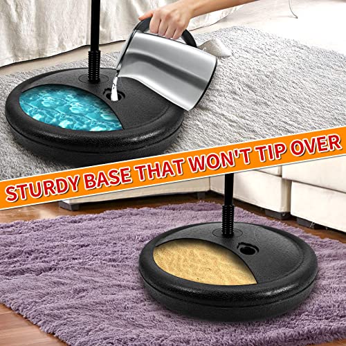 Qdragon Punching Bag For Kids, Inflatable Kids Boxing Bag Set Incl 2 Pack Boxing Gloves, Boxing Reflex Ball, Adjustable Height Stand, Ideal Birthday Boxing Toys Gift For Boys Girls Ages 3-14 #TOP4